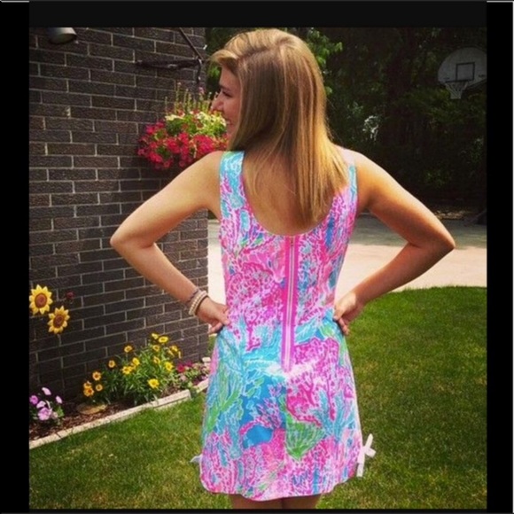 Lilly Pulitzer Delia Shift Lets Cha Cha Holy Grail - Picture 6 of 6